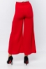 Kadın Kırmızı Fermuar Detaylı Salaş Pantolon resmi