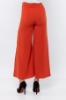 Kadın Mercan Fermuar Detaylı Salaş Pantolon resmi