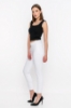 Kadın Beyaz Dar Paça Pantolon resmi