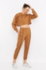 Picture of Woman Brown Two Thread Sport Sport wear Tracksuit Suit