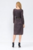 Picture of Woman Anthracite Midi Size Dress