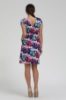 Picture of Woman Melange Colourful Guitar Patterned Short Dress