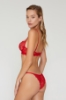 Picture of Woman Red Aura Lace Bra Suit