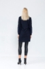 Picture of Woman Navy Navy Blue Sleeve Furry Cardigan