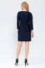 Picture of Woman Navy Navy Blue Tassel Detailed casual Dress