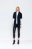 Picture of Woman Navy Navy Blue three quarter Trojan Sleeve Jacket