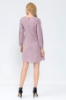 Picture of Woman Lilac Sleeve Detailed Daily Dress