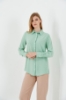 Picture of Woman Mint Long Maxi Sleeve casual Shirt