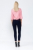 Picture of Woman Pink Buttoned Blouse