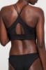 Picture of Woman Black unsupported drawstring Bustier