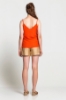 Picture of Woman Orange Lace Athlete Blouse