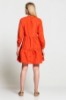 Picture of Woman Orange Summery Dress