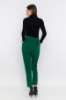 Picture of Woman Green High Waist Belted Normal Trotter Trousers