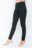 Picture of Woman Black Classical Cut fillet with pockets Work Trousers