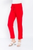 Picture of Woman Red Comfortable Cut Satin Material Trousers