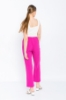 Picture of Woman Purple Comfortable Cut Satin Material Trousers