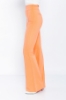 Picture of Woman Salmon High Waist Accessory Flare Trotter Trousers